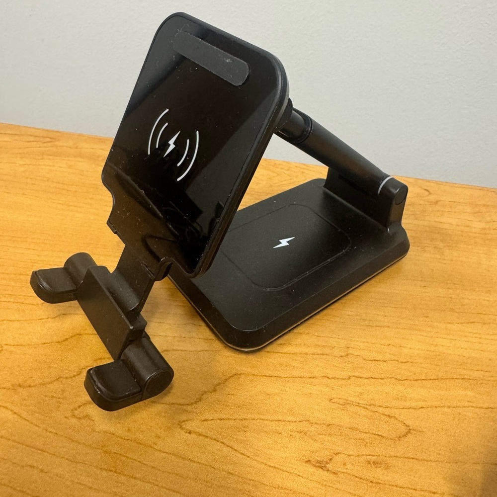Black Wireless Charging Stand